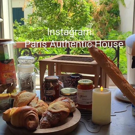 شقة Paris Authentic House With Courtyard
